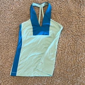 Lululemon aqua and turquoise tank